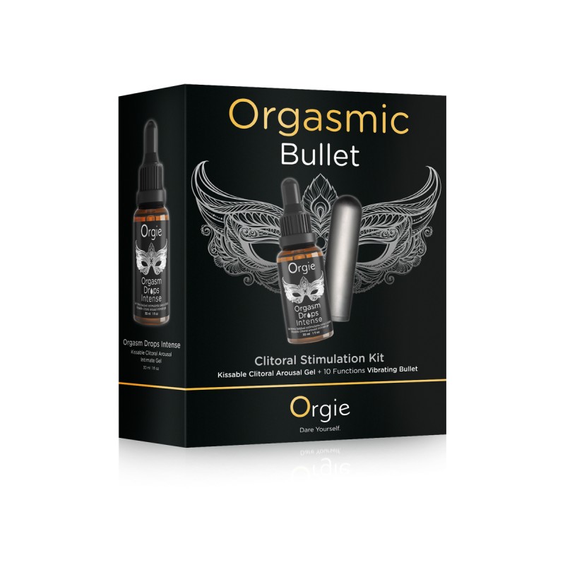 Kit de stimulation clitoridienne Orgasmic Bullet - Orgie